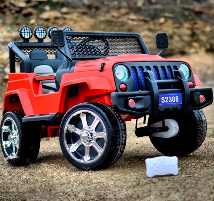 Дитячий електромобіль на акумуляторі Bambi Racer M 3237 з пультом радіокерування для дітей 3-8 років червоний