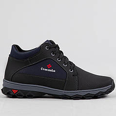 Черевики чоловічі шкіряні з хутром (ЛБ 19 кол)