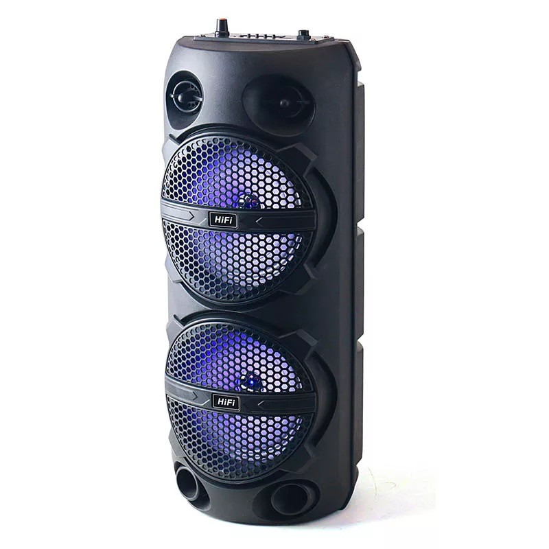 Портативна Bluetooth колонка RX-8135W з LED-підсвіткою