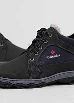 Шкіряні зимові черевики з хутром (ЛБ 19 кол), фото 4