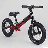 Дитячий біговел велобіг 12 дюймів Corso Skip Jack 44538 червоний, фото 3