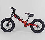 Дитячий біговел велобіг 12 дюймів Corso Skip Jack 44538 червоний, фото 4