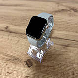 Смарт годинник Фітнес-браслет-трекер Apl Watch Series 6 M26 PLUS пульсометром тонометром сірий + Подарунок, фото 3