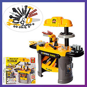 Дитячий ігровий набір інструментів 008-912 стіл з інструментами верстат