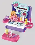 Дитячий ігровий набір валіза-трюмо 8257P туалетний столик для дівчаток + Подарунок, фото 7