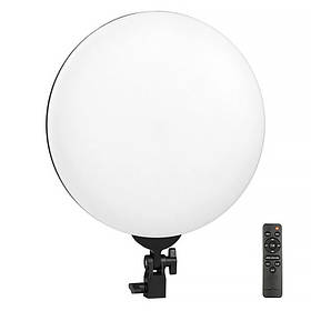 Світлодіодна LED-панель Refutuna ML-460 для фото/відеознімання кругла 45 см з ДК (11897-69388)