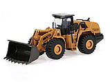 Дитяча машинка кар'єрний бульдозер із рухомим ковшем Huina toys 1714 1:50, фото 4