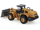 Дитяча машинка кар'єрний бульдозер із рухомим ковшем Huina toys 1714 1:50, фото 6