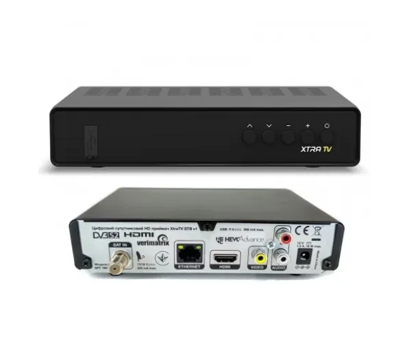 Приймач цифрового телебачення Voltronic TV strong7601 для платного супутникового ТБ, фото 1