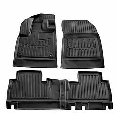 Килимки Stingray 3D  без підлокітника   4 шт  для Citroen Berlingo/Multispace 2018- рр