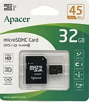 Карта памяти Voltronic Apacer microSDHC-Ap/32 Class 10 UHS-I