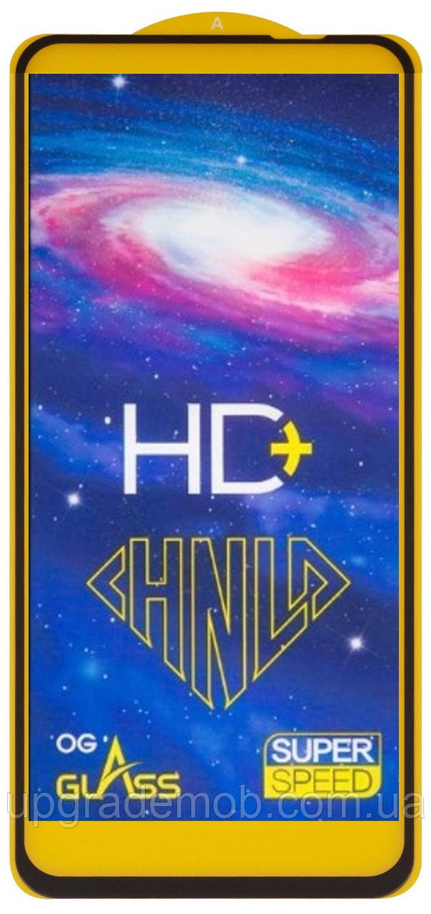 Захисне скло Nokia C10/C20/C21 з чорною рамкою OG HD+ Full-Screen Full Glue без упаковки без серветок