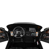 Дитячий електромобіль на акумуляторі Джип Range Rover M 4175 з пультом р/у для дітей 3-8 років чорний, фото 5