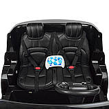 Дитячий електромобіль на акумуляторі Джип Range Rover M 4175 з пультом р/у для дітей 3-8 років чорний, фото 10