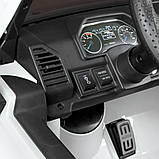 Дитячий електромобіль на акумуляторі Джип Ford M 4790 з пультом радіокерування для дітей 3-8 років білий, фото 10