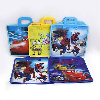 Сумка з пластиковими ручками 3D "DS''L хлопчики 5331-3D-B G-Rich