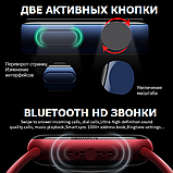 Смарт годинник Фітнес браслет треккер Smart Watch HW56 PLUS голосовий виклик пульсометр тонометр чорний + Подарунок, фото 7