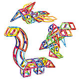 Дитячий конструктор магнітний Limo Toy LT2004 Динозаври 3D 106 деталей, фото 3