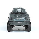 Дитячий електромобіль танк Bambi M 4862 з пультом радіокерування для дітей 3-8 років сірий камуфляж, фото 2