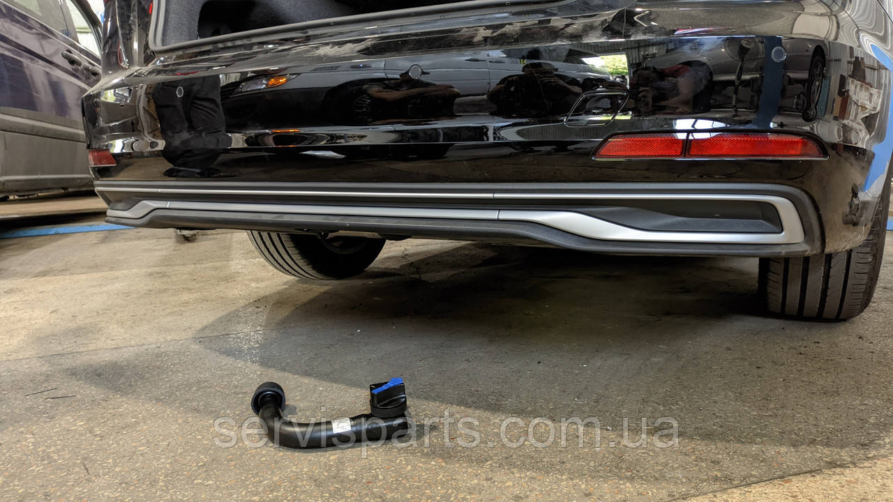 Фаркоп Audi A6 C8 2018- (Quattro, Allroad, MHEV, S-Line) швидкознімний гак на ключах