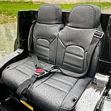 Дитячий електромобіль Джип Toyota  Land Cruiser  JJ2022 з пультом радіокерування для дітей 3-8 років чорний, фото 2