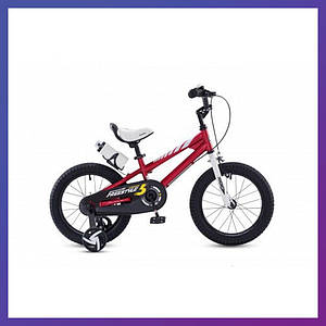 Велосипед дитячий двоколісний на сталевій рамі RoyalBaby Freestyle 16" зріст 100-120 см 4-7 років червоний