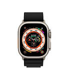Смарт годинник Фітнес браслет треккер Smart Watch N8 Ultra пульсометром тонометром чорний + Подарунок, фото 11