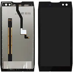 Дисплей для Doogee S50 модуль (екран та сенсор) оригінал, Чорний