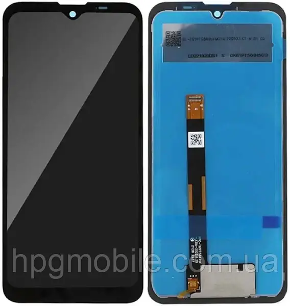 Дисплей для Blackview BV5200/BV 5200 Pro/BV5300/BV5300 Pro/BV5300 Plus, Oscal S70 Pro модуль (екран та сенсор) оригінал, Чорний, фото 1