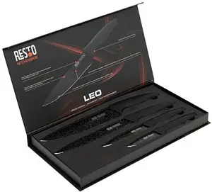 Набір ножів Resto Leo Black (95504)