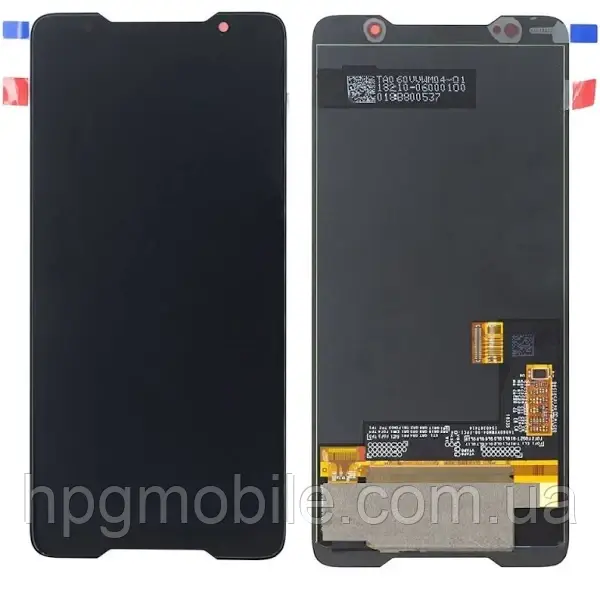 Дисплей для Asus ROG Phone (ZS600KL) Модуль AMOLED (екран і сенсор) оригінал, Чорний, фото 1