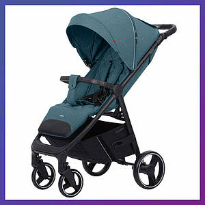 Дитяча прогулянкова коляска-книжка з регульованою спинкою CARRELLO Bravo CRL-8512 Ice Blue синя