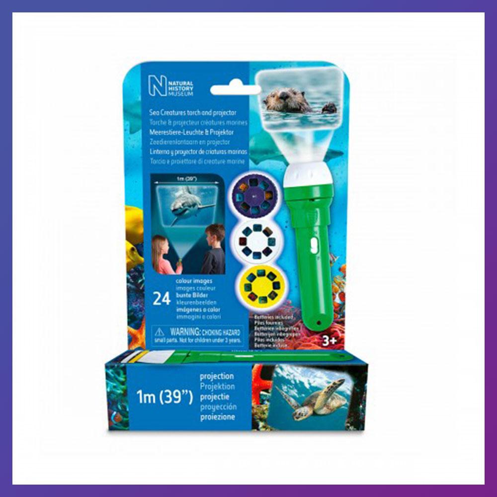 Ліхтарик-проєктор Brainstorm Toys Жителі морів N5132, фото 1