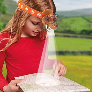 Налобний ліхтарик Brainstorm Toys Небезпечний Ти-Рекс E2065