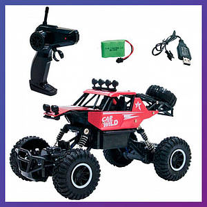 Дитяча машинка на радіокеруванні Джип OFF-ROAD CRAWLER SL-109AR джип гумові колеса 1:20