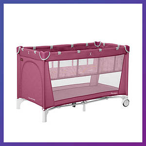 Дитячий ігровий манеж-ліжко Carello Piccolo+ CRL-11501/2 Orchid Purple два рівні висоти фіолетовий