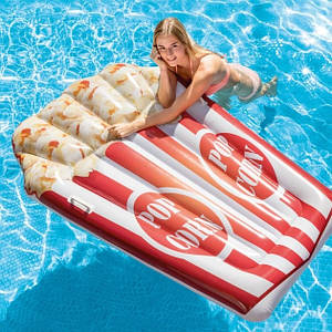 Надувний пліт для катання Intex 58779 Попкорн 178х124 см