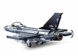 Дитячий конструктор SLUBAN M38-B0891 Військовий літак F-16C Falcon 521 деталь, фото 3