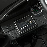 Дитячий електромобіль на акумуляторі Chevrolet M 4958 з пультом радіокерування для дітей 3-8 років чорний, фото 9