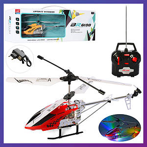 Дитячий радіокерований вертоліт BR6108 на пульті з гіроскопом акумуляторний