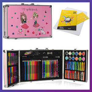 Дитячий набір для творчості Bambi MK 4536 у валізі