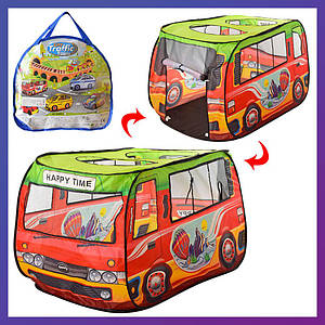 Дитячий намет будиночок MR 0028 Будиночок ігровий автобус