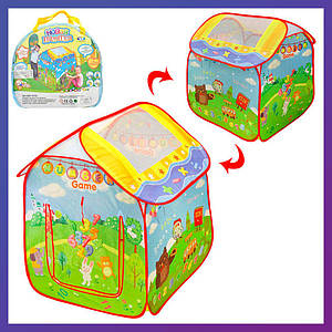 Дитячий намет MR 0716 Тварини 72х71х100 см