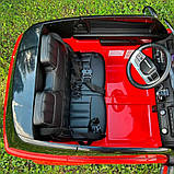 Дитячий 2-місний електромобіль на акумуляторі Джип Range Rover 5055 з пультом р/у червоний колір, фото 10