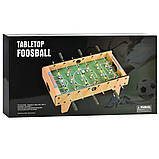 Дитяча настільна гра Футбол 0332-F-4 на штангах дерев'яний, фото 3