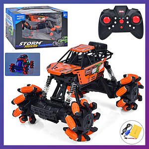 Дитяча машинка на радіокеруванні Джип всюдихід 9030-7F USB-зарядка