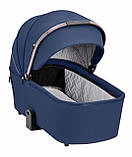 Дитяча універсальна коляска CARRELLO Ultra CRL-6525 (2in1) Morning Blue з прогулянковим блоком Синій, фото 8