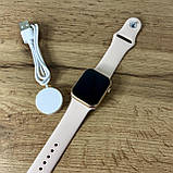 Розумний смарт-годинник Smart Watch GS 8 mini bluetooth з крокоміром пульсометром тонометром українська мова, фото 4