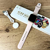 Розумний смарт-годинник Smart Watch GS 8 mini bluetooth з крокоміром пульсометром тонометром українська мова, фото 5