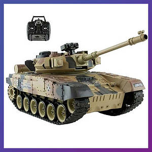 Дитячий танк на радіокеруванні Brother Tank T90A 1:18. Стріляє орбізами